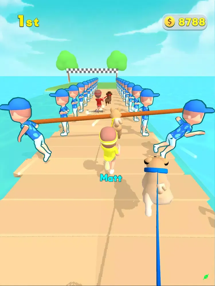 تصاویر Dog Stick Run iPad 