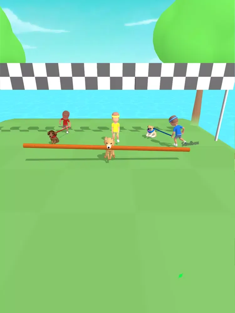تصاویر Dog Stick Run iPad 