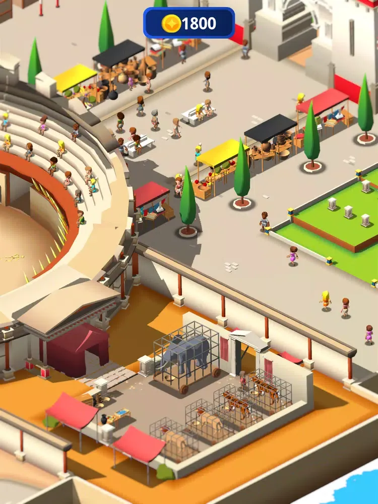 Tangkapan layar Gladiator Training Tycoon iPad 