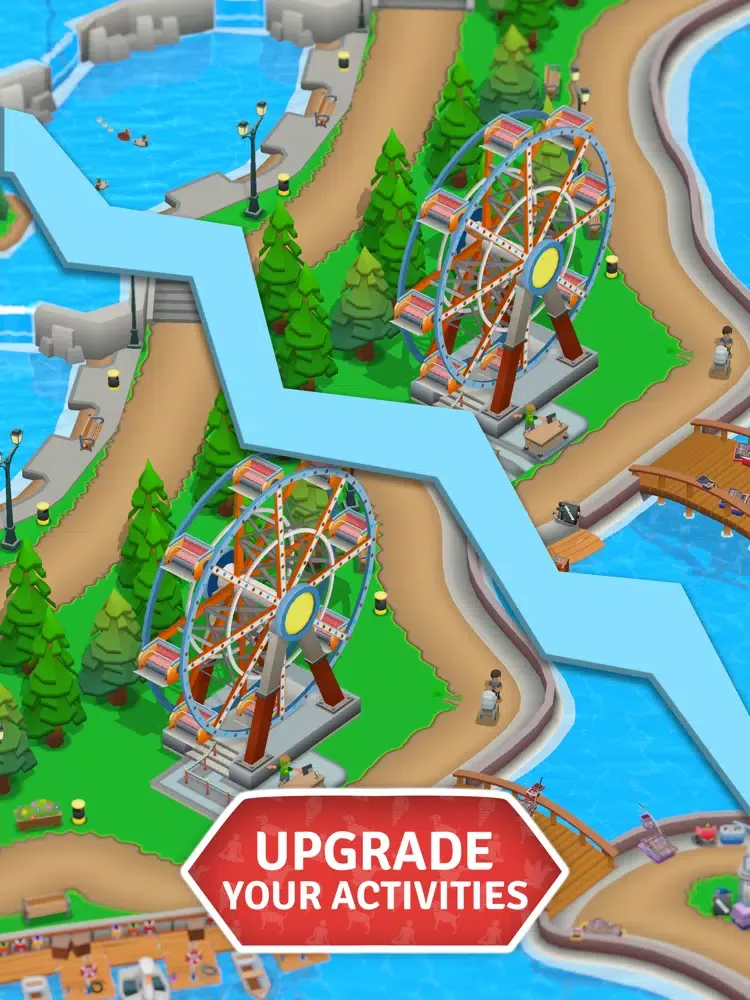 Park Tycoon iPad  स्क्रीनशॉट
