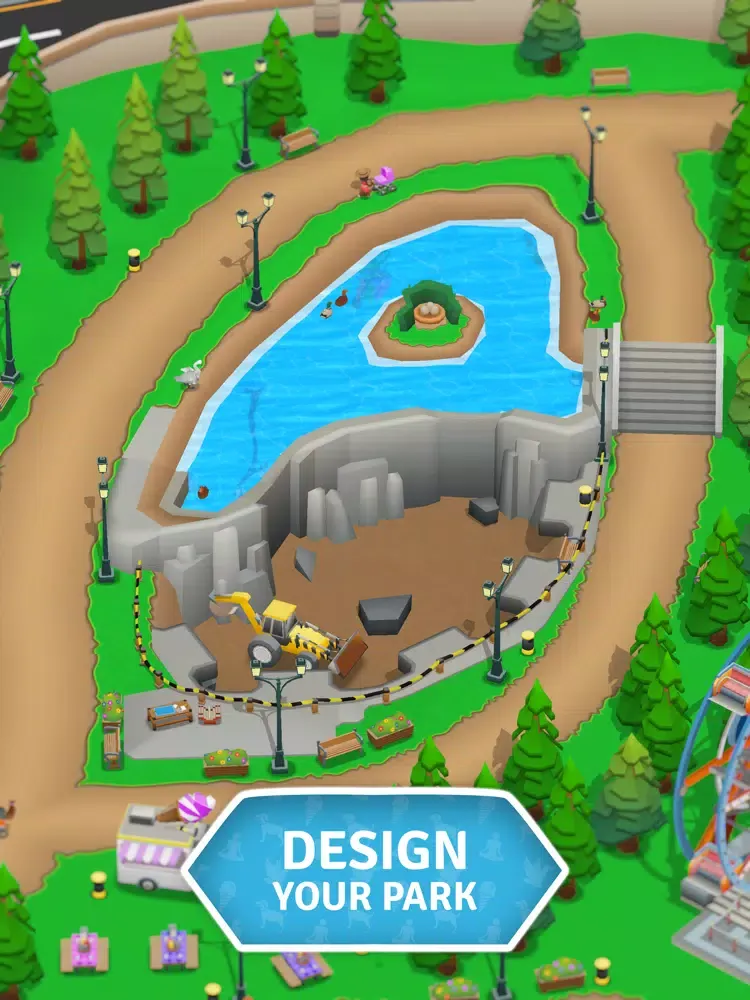 Park Tycoon iPad  स्क्रीनशॉट