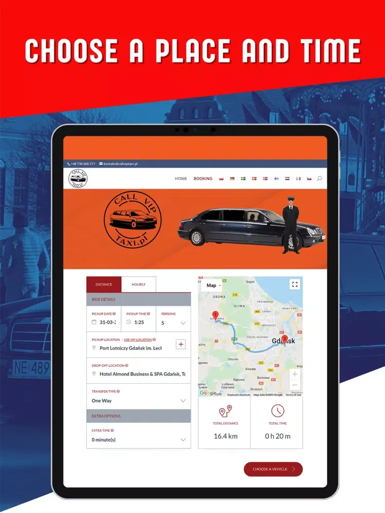 Скриншоты Call VIP Taxi iPad 