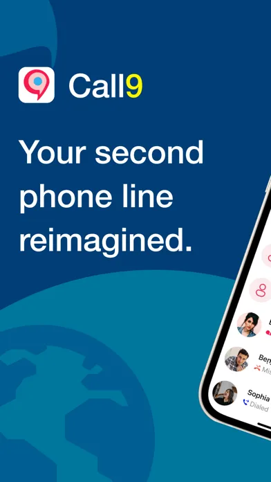 2nd Line Phone Number - Call9应用截图