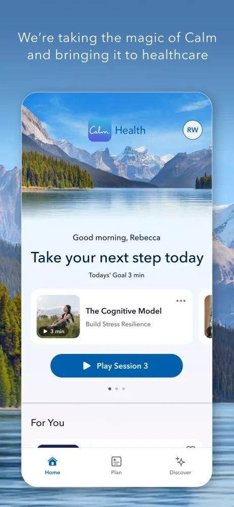 Calm Health Screenshots