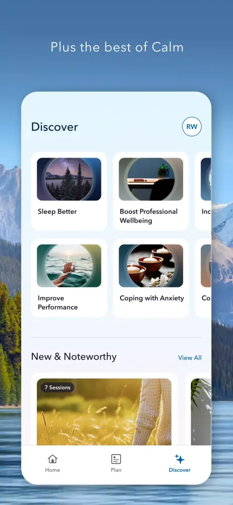Calm Health Screenshots