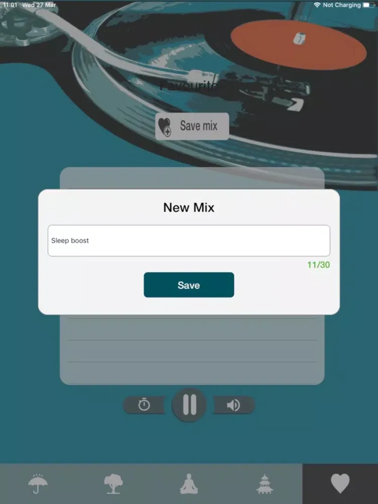 Ảnh chụp màn hình của CALM MUSIC - Sounds to Relax iPad 