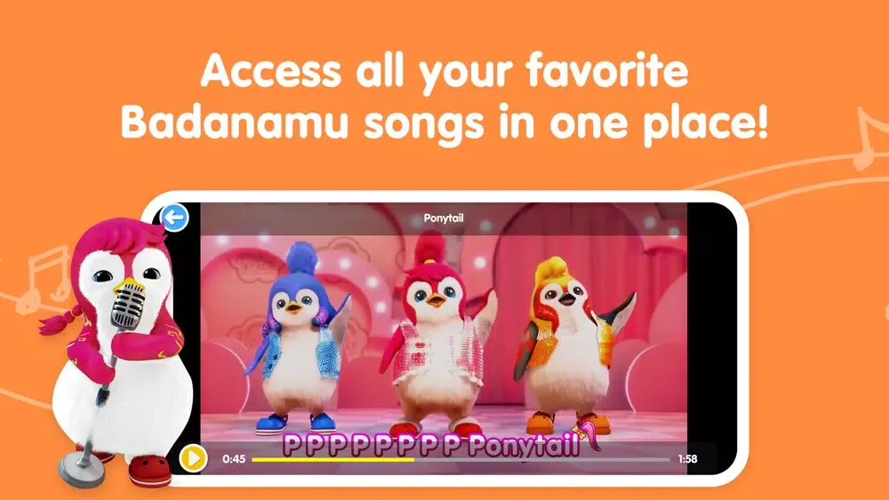 ภาพหน้าจอของ Badanamu: Songs