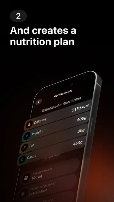 Ảnh chụp màn hình của Ninja Fit: Food & Diet tracker
