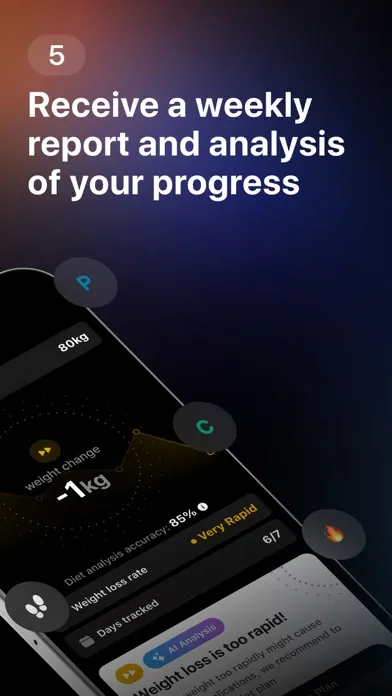 Ảnh chụp màn hình của Ninja Fit: Food & Diet tracker