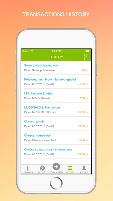 تصاویر Calories Tracker Pro
