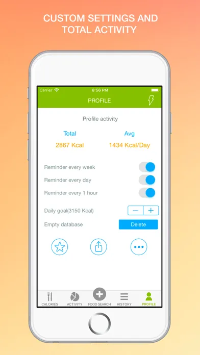 تصاویر Calories Tracker Pro