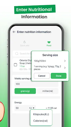 Calorie Counter: Food Tracker應用截圖
