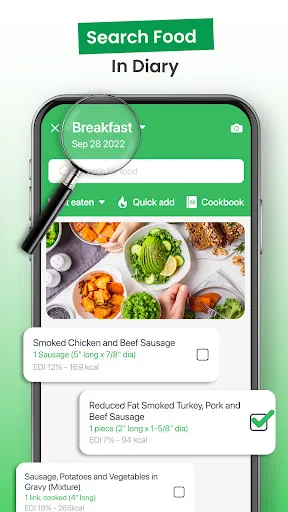 Calorie Counter: Food Tracker應用截圖
