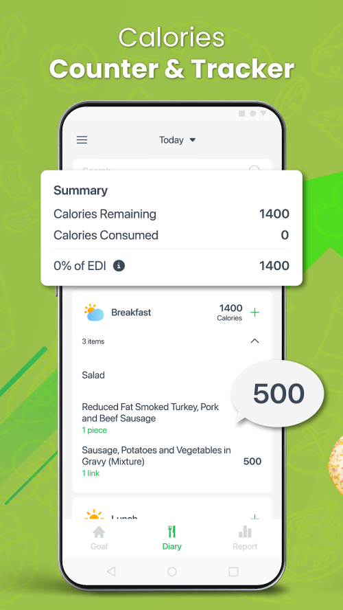 Calorie Counter: Food Tracker-screenshot-3