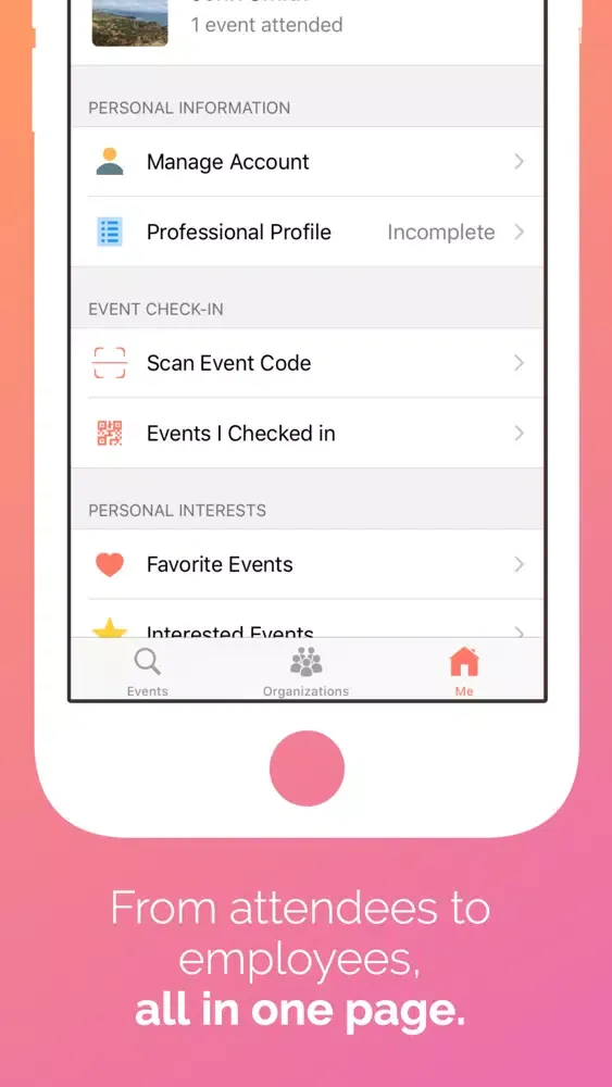Eventure Screenshots