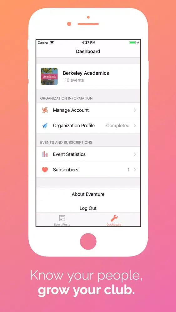 Eventure Screenshots
