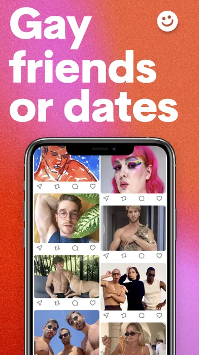 ภาพหน้าจอของ Collective: gay friends, dates