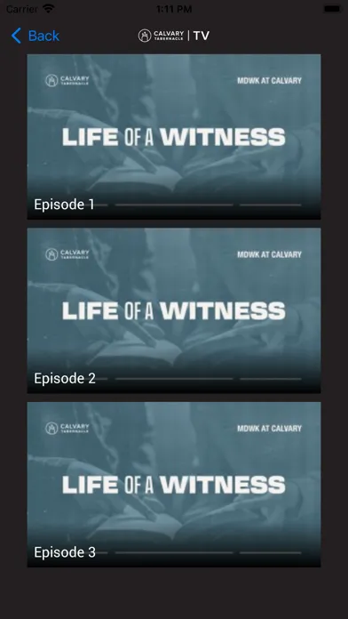 Calvary Tabernacle TV Screenshots