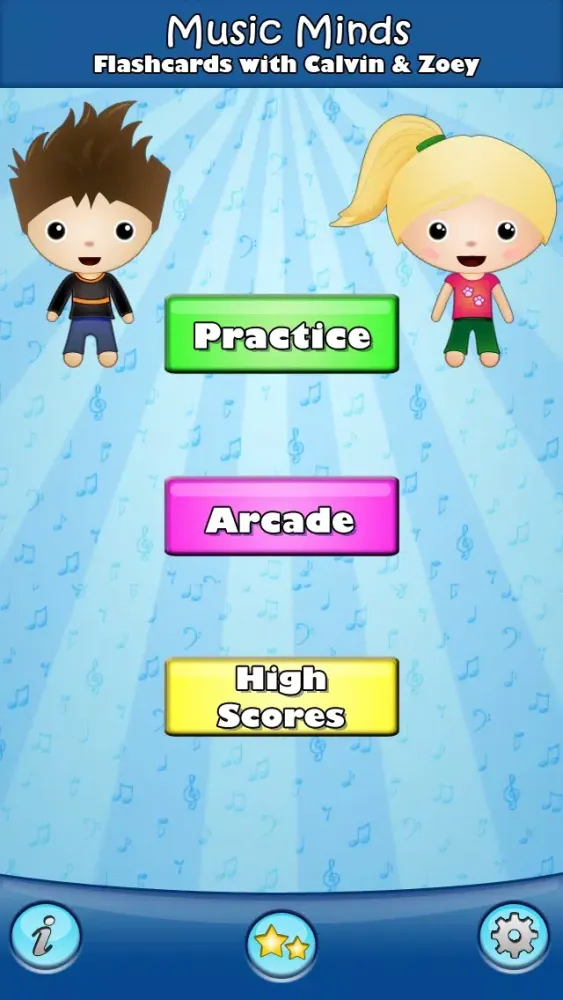 Capturas de pantalla de Music Minds: Flashcards with Calvin & Zoey
