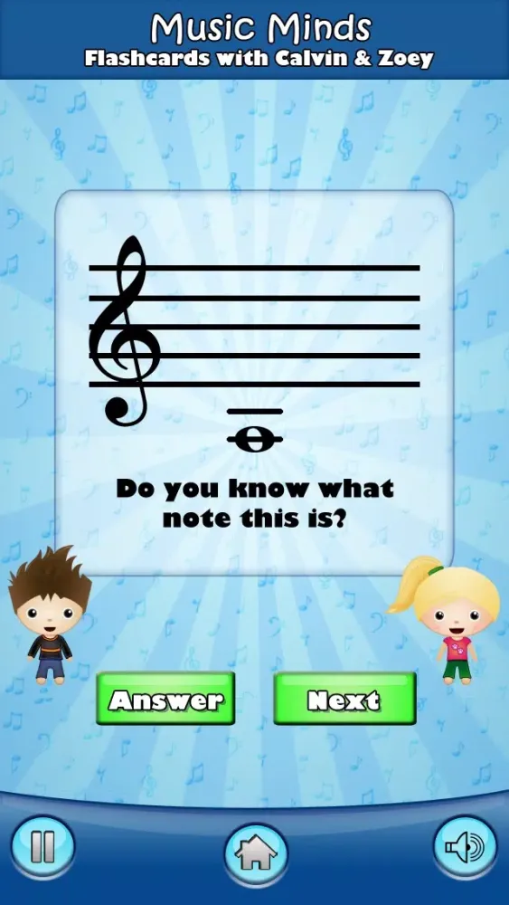 Capturas de pantalla de Music Minds: Flashcards with Calvin & Zoey