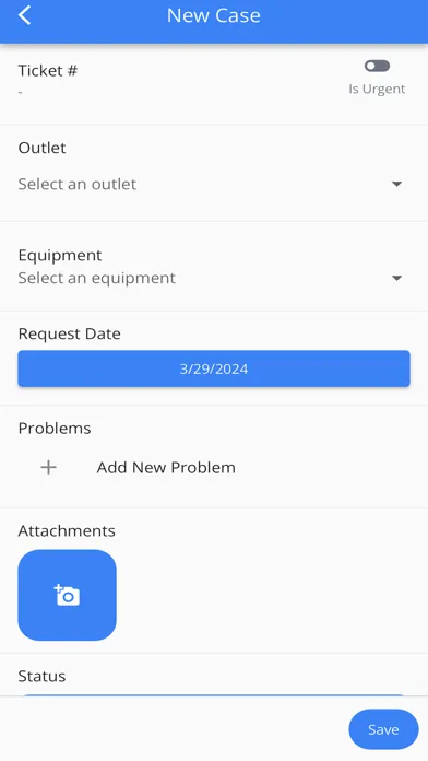 Ảnh chụp màn hình của Maintenance App