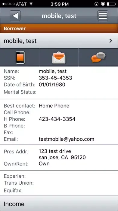 Tangkapan skrin Point Mobile