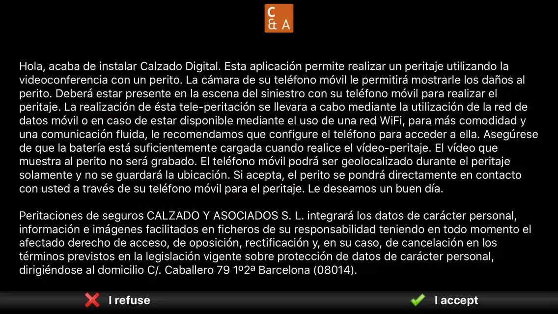 Screenshot di Calzado Digital