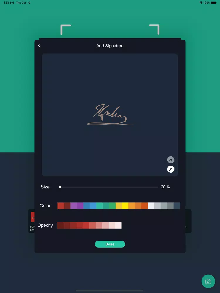 CS Scanner - Doc Scanner iPad  سکرین شاٹس