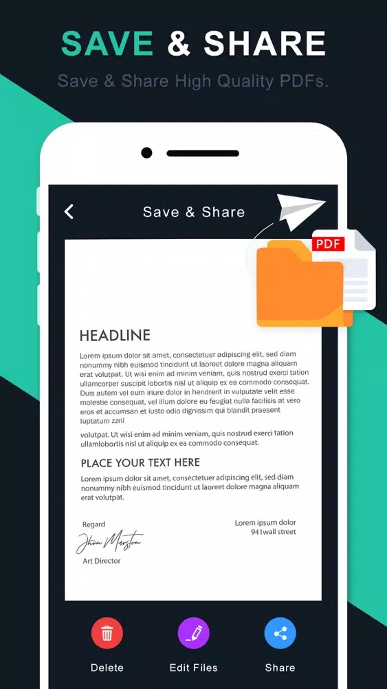CS Scanner - Doc Scanner سکرین شاٹس