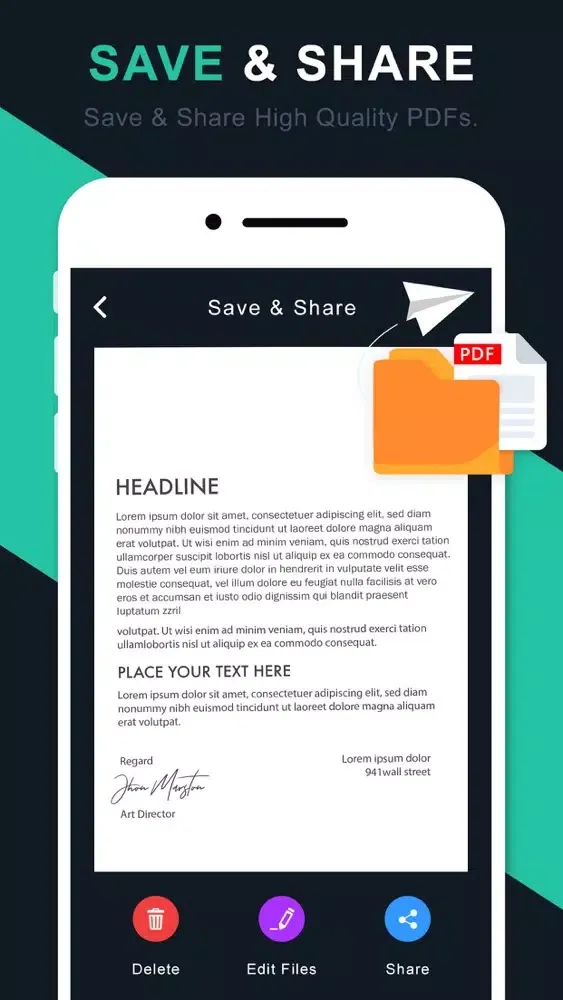 Tangkapan skrin CS Scanner - Doc Scanner
