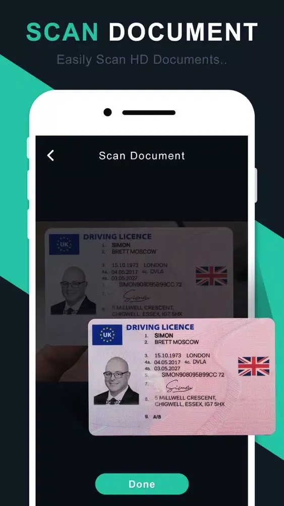 Tangkapan skrin CS Scanner - Doc Scanner