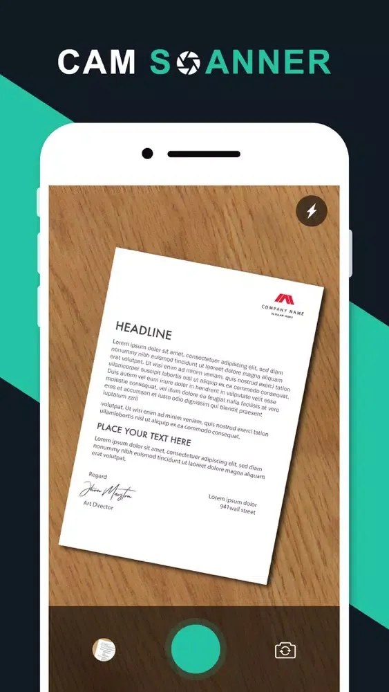 Tangkapan skrin CS Scanner - Doc Scanner