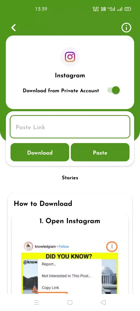 Скриншоты Cam Status Saver