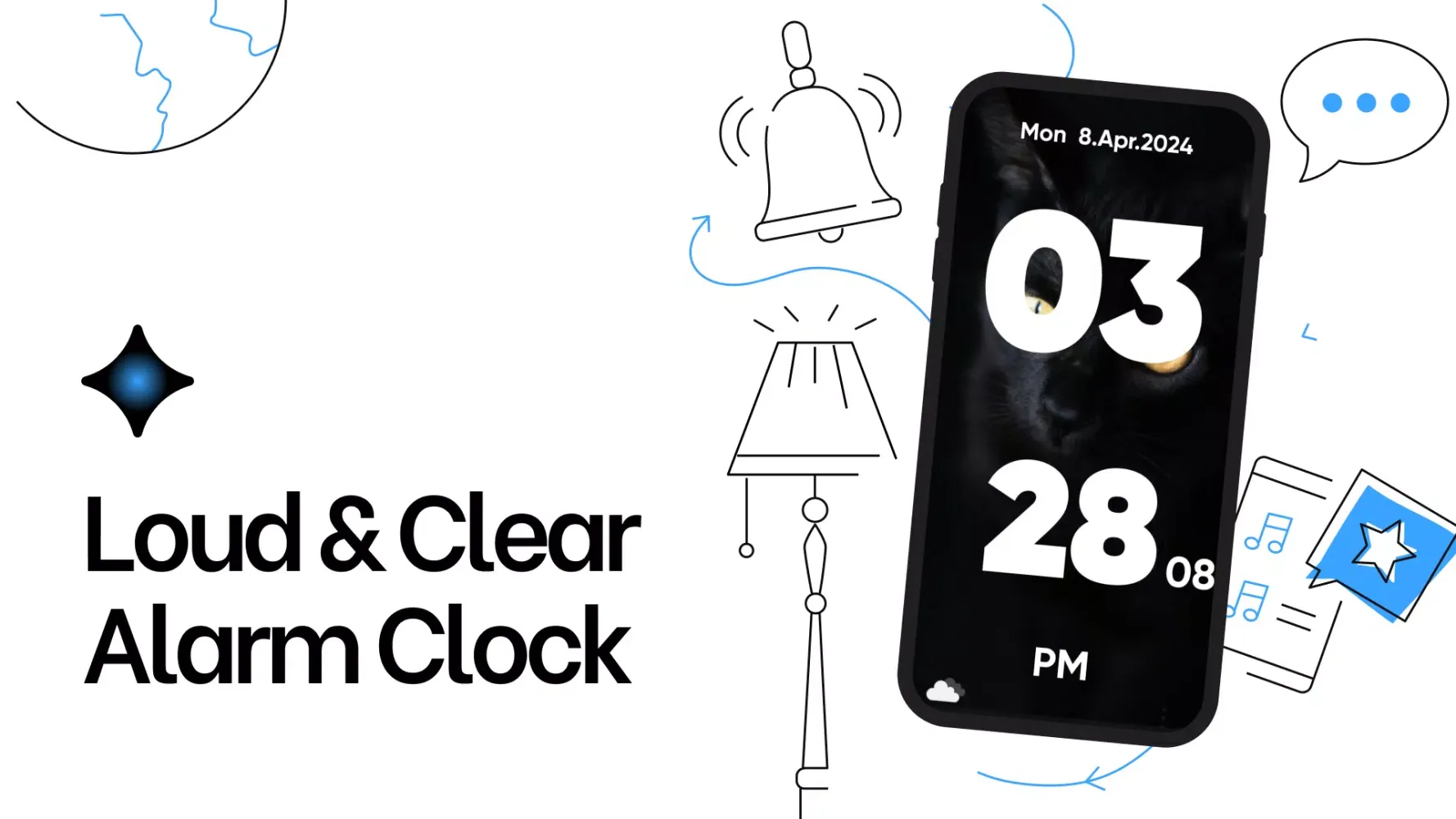 Huge Digital Clock Widget স্ক্রিনশট