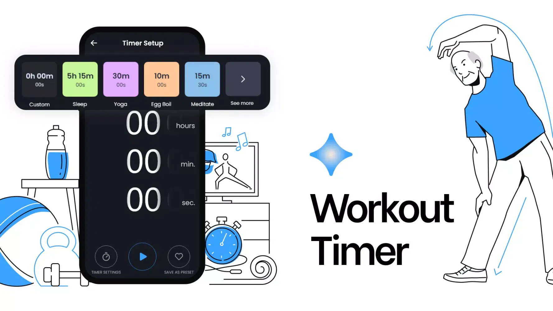 Huge Digital Clock Widget স্ক্রিনশট