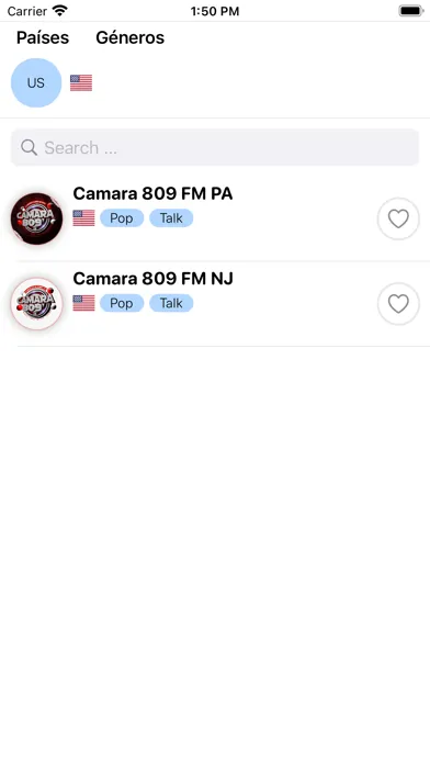 Captures d'écran de CAMARA 809 FM