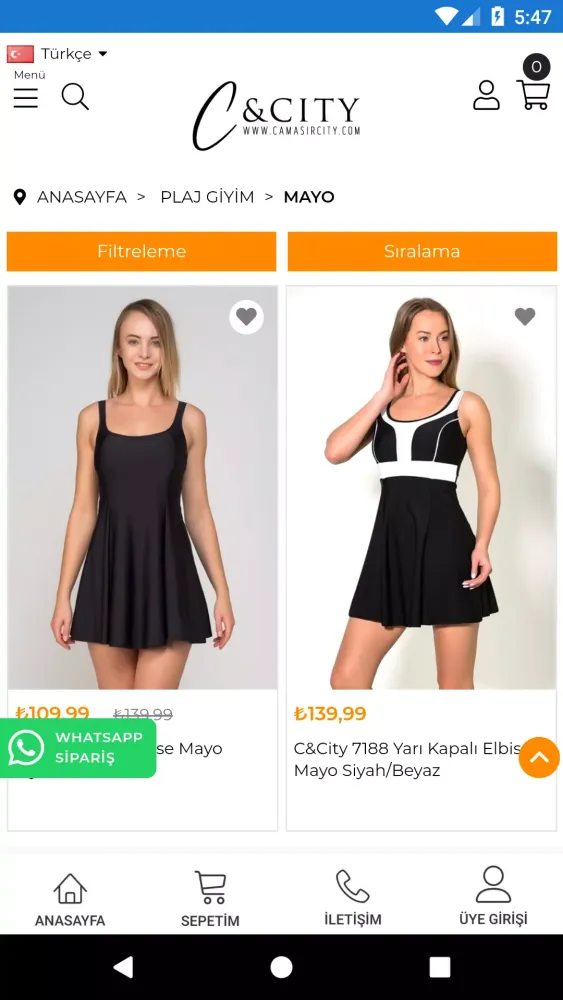 Camasircity.com スクリーンショット