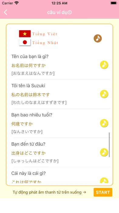 Tiếng Nhật -người mới bắt đầu-应用截图