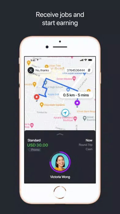 Cambodia Ride Driver應用截圖