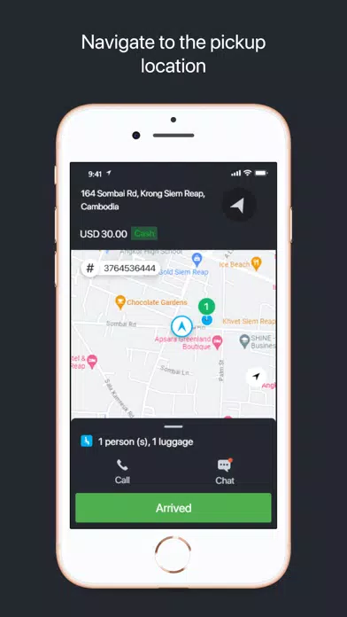 Cambodia Ride Driver স্ক্রিনশট