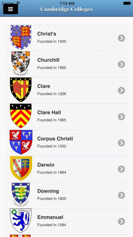 CamColleges Screenshots