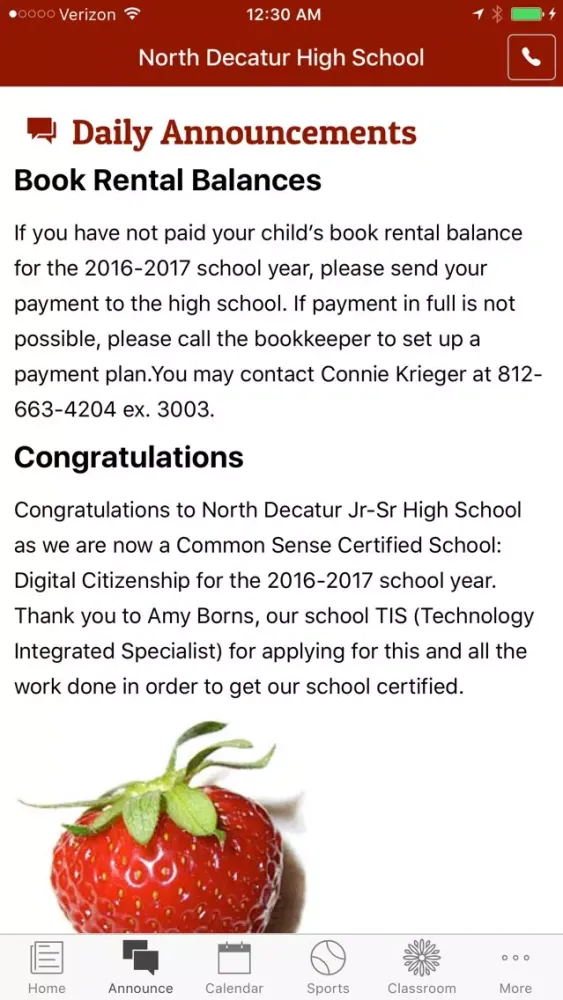 North Decatur Junior-Senior High School - Indiana應用截圖