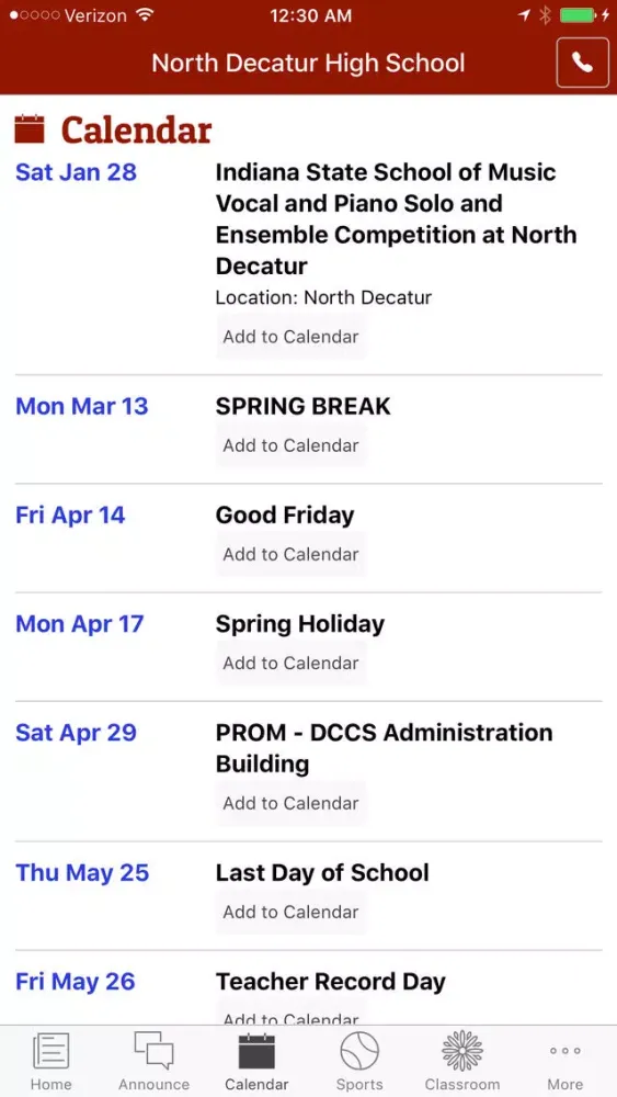 North Decatur Junior-Senior High School - Indiana應用截圖