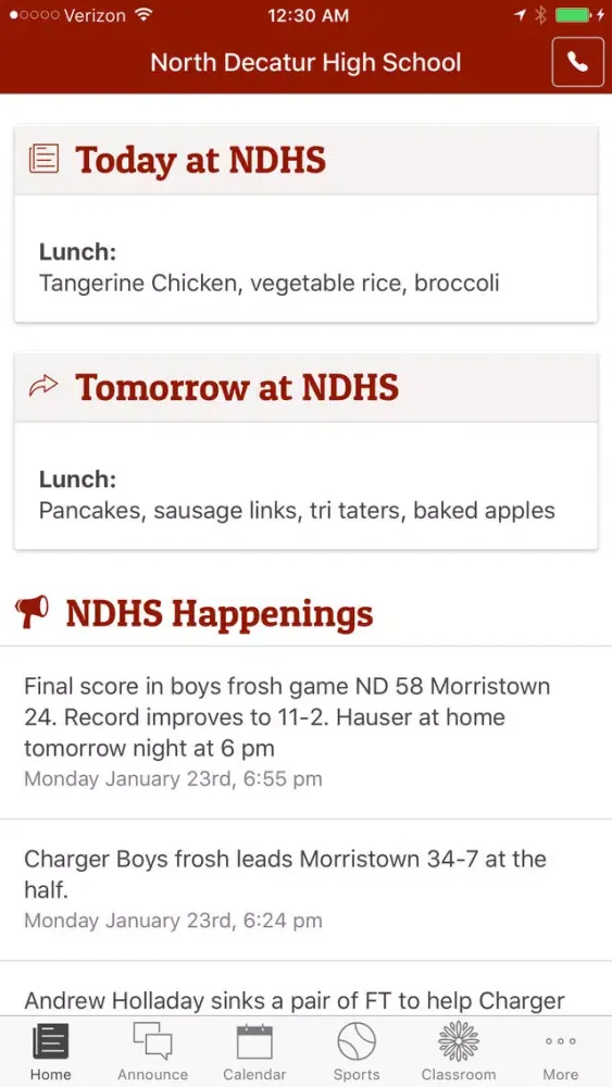 North Decatur Junior-Senior High School - Indiana應用截圖