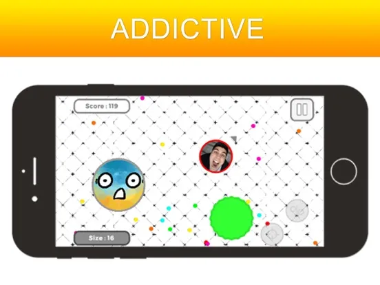 Captures d'écran de Devour.io - Cell Eater World With aG.aRio Mass iPad 