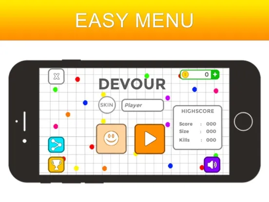 Captures d'écran de Devour.io - Cell Eater World With aG.aRio Mass iPad 