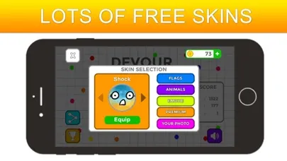 Captures d'écran de Devour.io - Cell Eater World With aG.aRio Mass