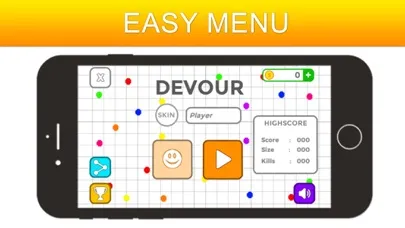 Captures d'écran de Devour.io - Cell Eater World With aG.aRio Mass