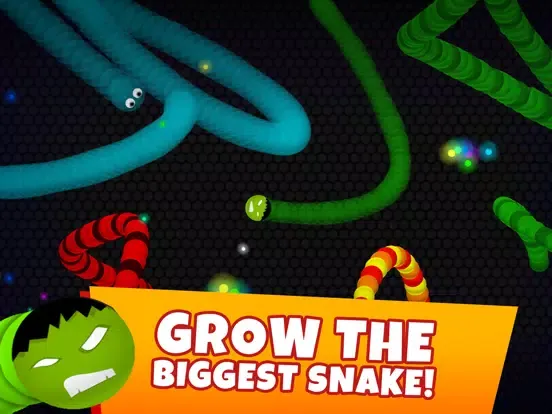 Snaky .io - MMO Worm Game iPad  سکرین شاٹس