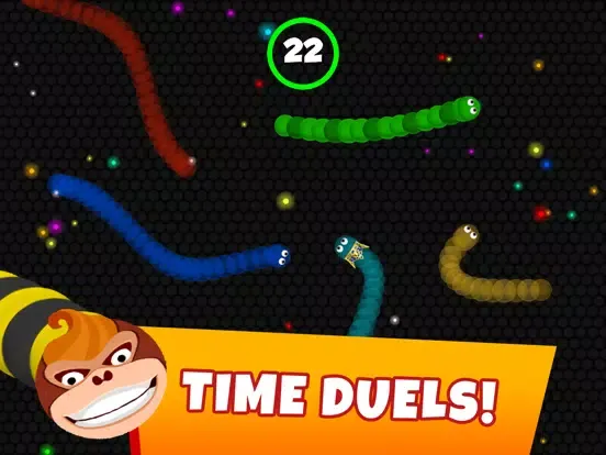 Snaky .io - MMO Worm Game iPad  سکرین شاٹس